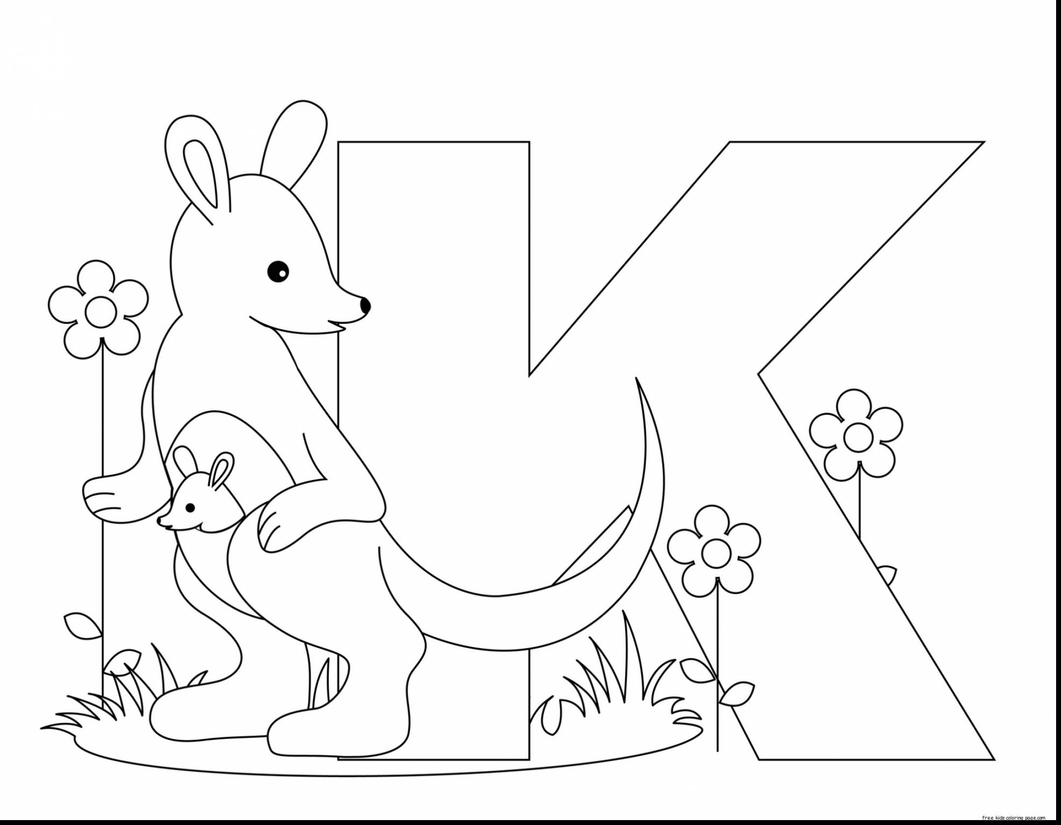 Daily Coloring Pages Alphabet At GetColorings Free Printable 