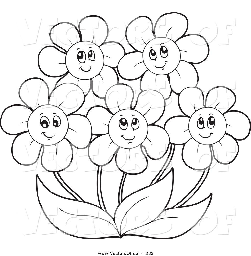 Daisy Flower Coloring Pages at GetColorings.com | Free printable