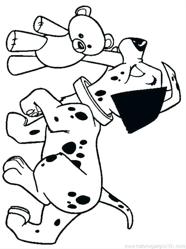 Dalmatian Coloring Page at Free printable colorings