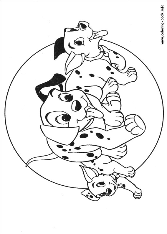 Dalmatian Coloring Page at GetColorings.com | Free printable colorings