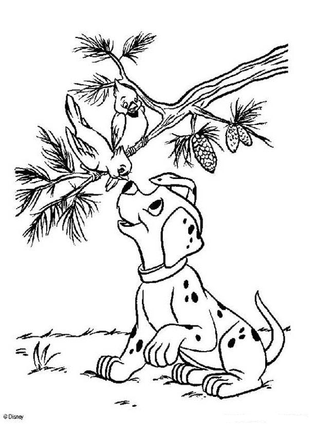 Dalmatian Puppy Coloring Pages at GetColorings.com | Free printable ...