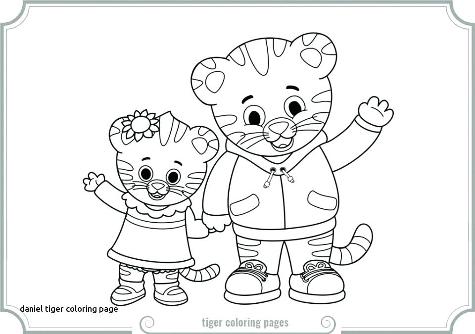 Daniel Tiger Neighborhood Coloring Pages at GetColorings com Free