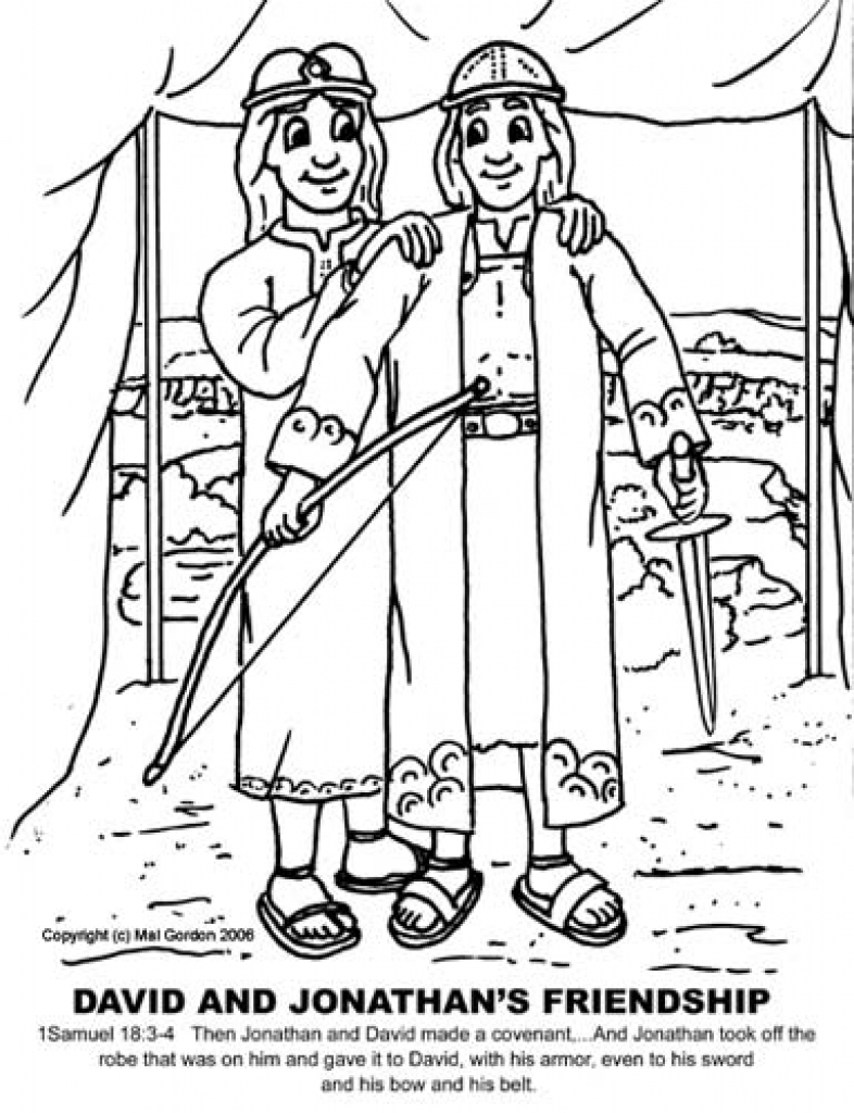 david-and-jonathan-coloring-page-at-getcolorings-free-printable