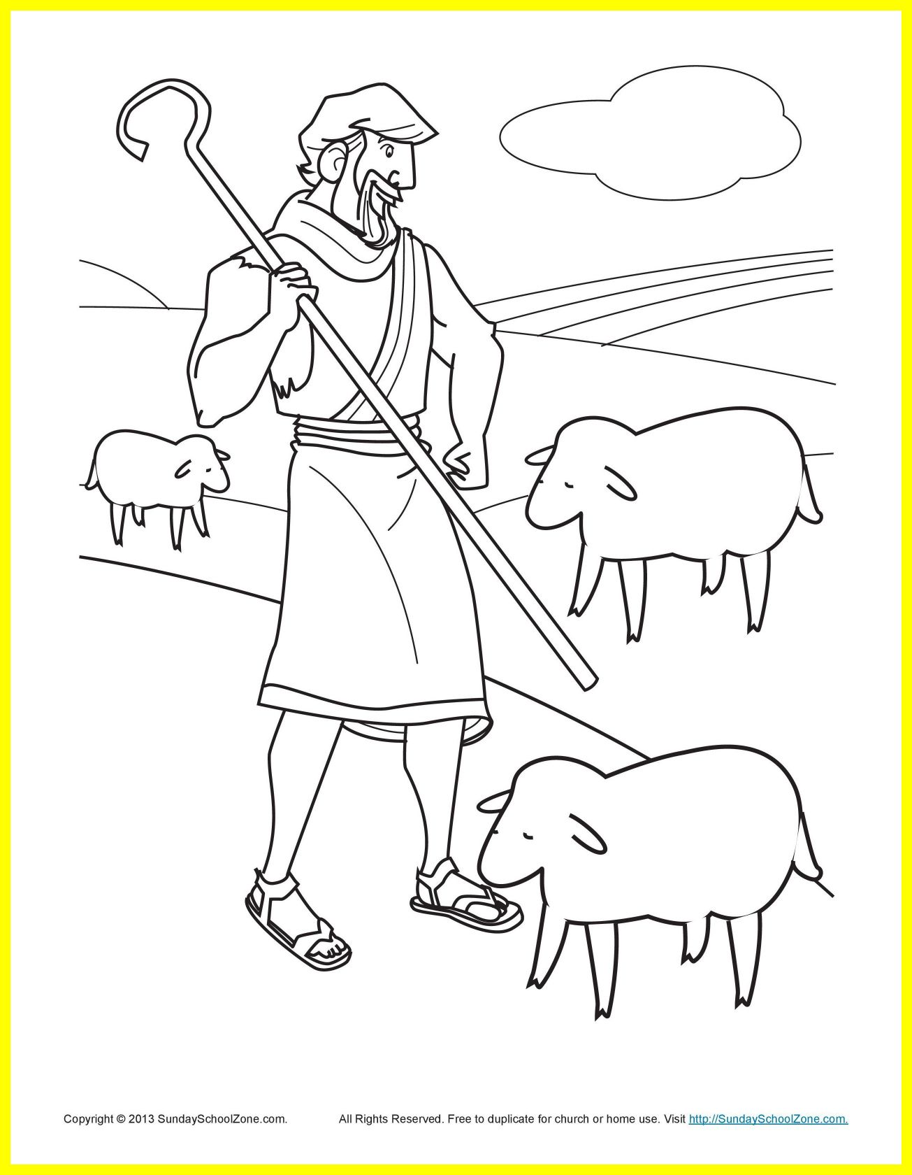 David The Shepherd Boy Coloring Pages at GetColorings.com | Free