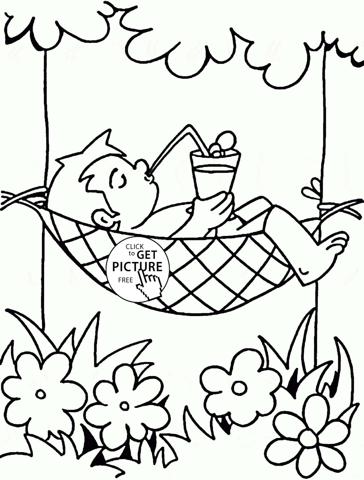 Daylight Savings Time Coloring Pages at GetColorings.com ...