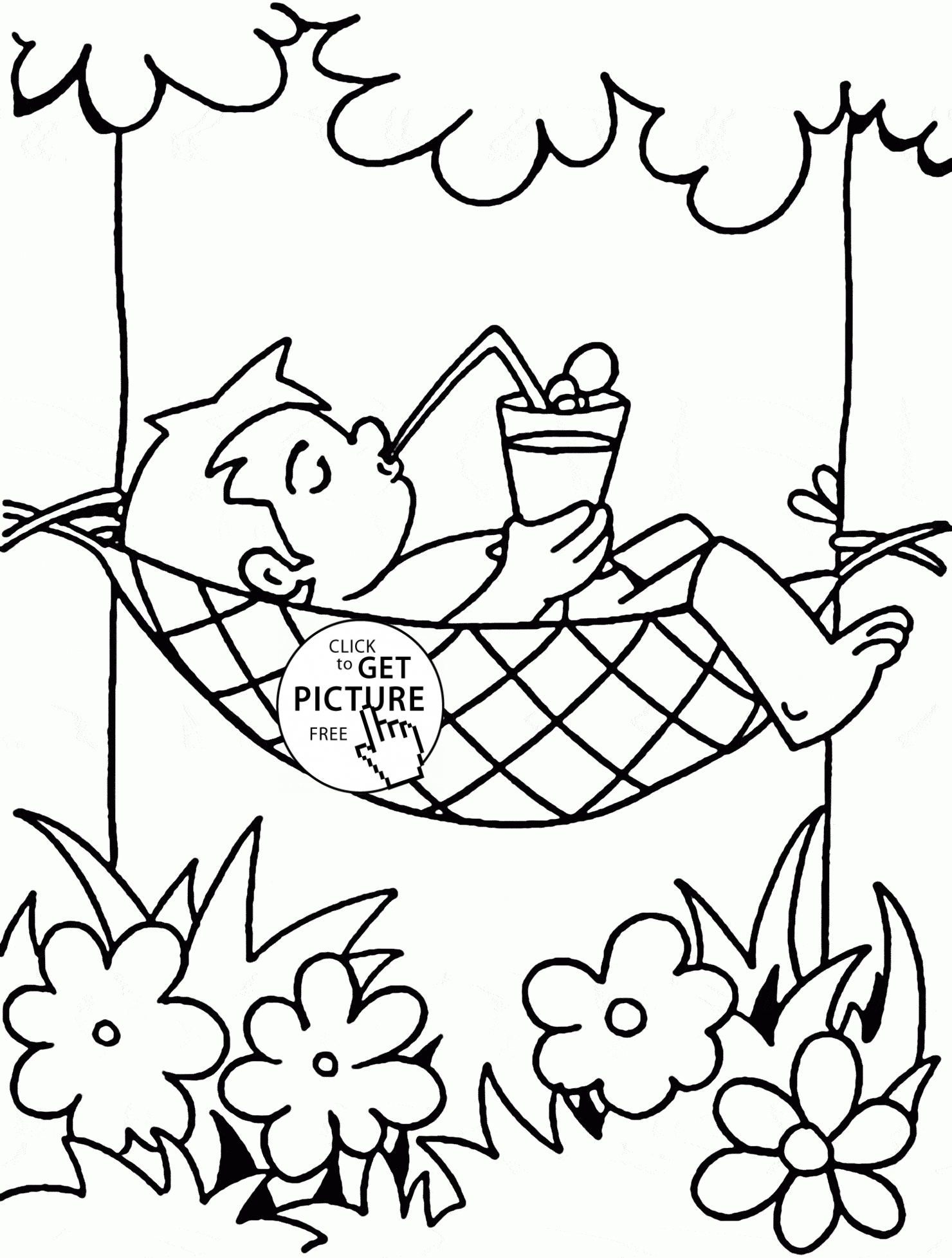 Coloring Pages Pdf Summer Coloring Pages