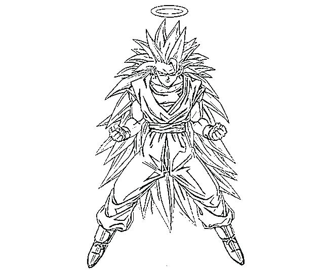 Dbz Coloring Pages Goku At Getcolorings.com 