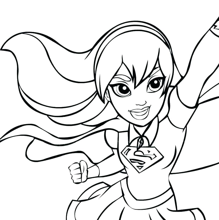 Dc Superhero Coloring Pages At Getcolorings Free Printable 41064 The Best Porn Website