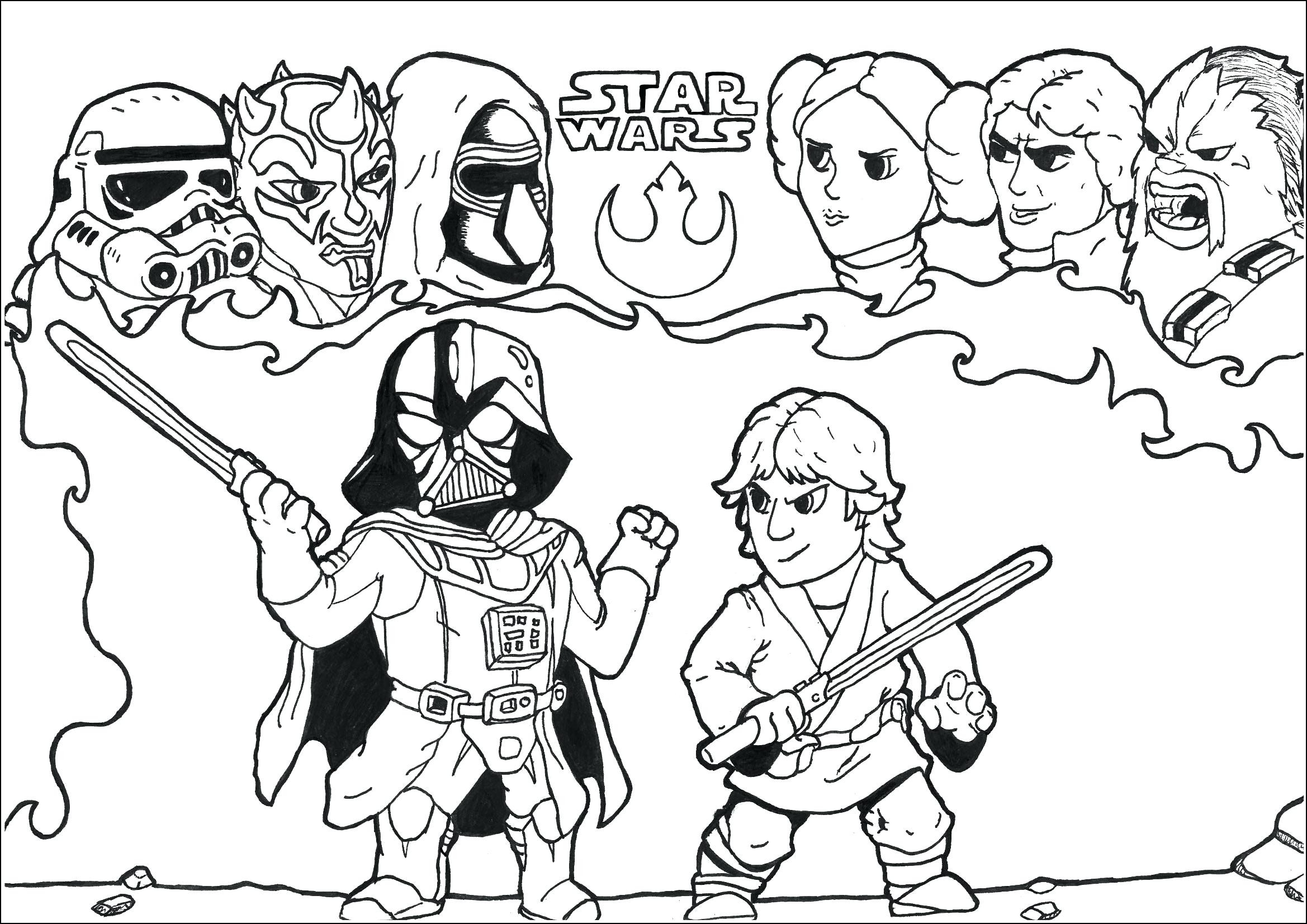 Death Star Coloring Page at GetColorings.com | Free printable colorings