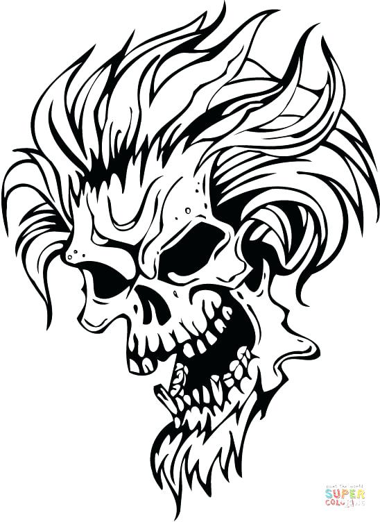 Demon Coloring Pages at GetColorings.com | Free printable colorings