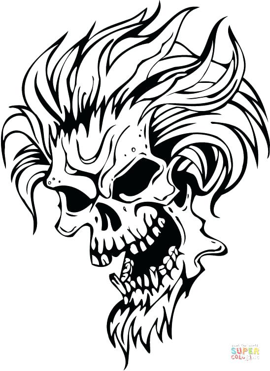 Demon Coloring Pages At GetColorings Free Printable Colorings 