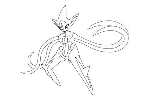 Deoxys Coloring Page at GetColorings.com | Free printable colorings