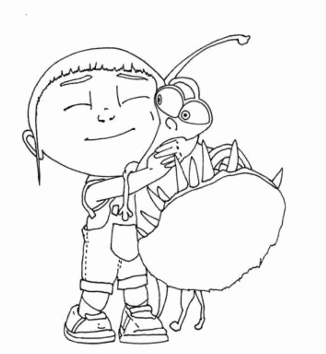 Despicable Me Agnes Coloring Pages at GetColorings.com ...