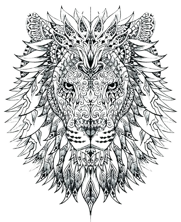 Detailed Coloring Pages For Adults Printable at GetColorings.com | Free