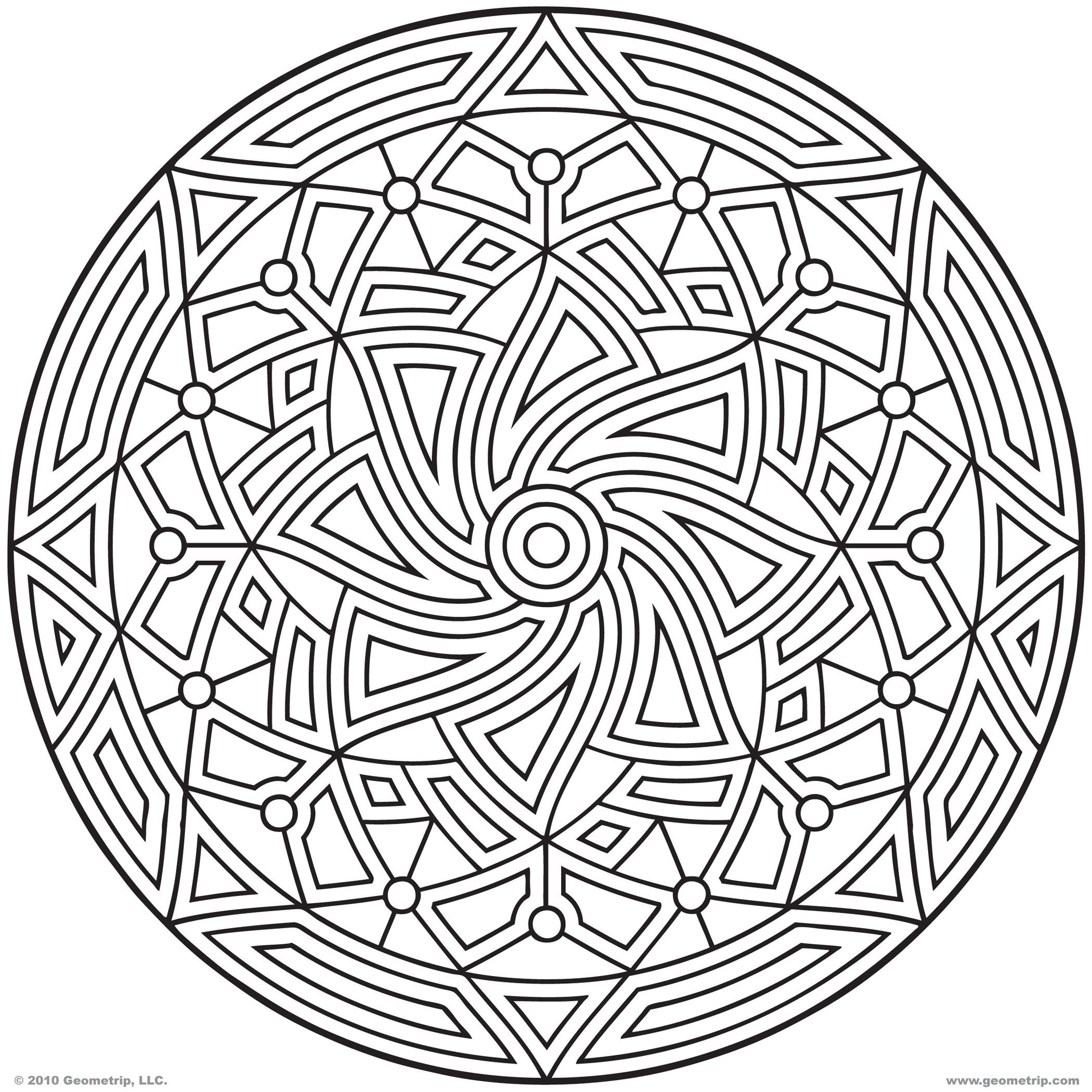 Detailed Pattern Coloring Pages at GetColorings.com | Free printable