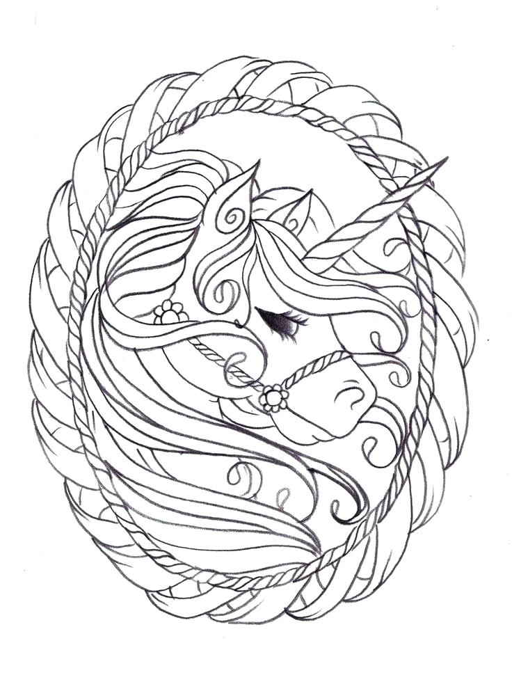 realistic winged unicorn unicorn coloring pages