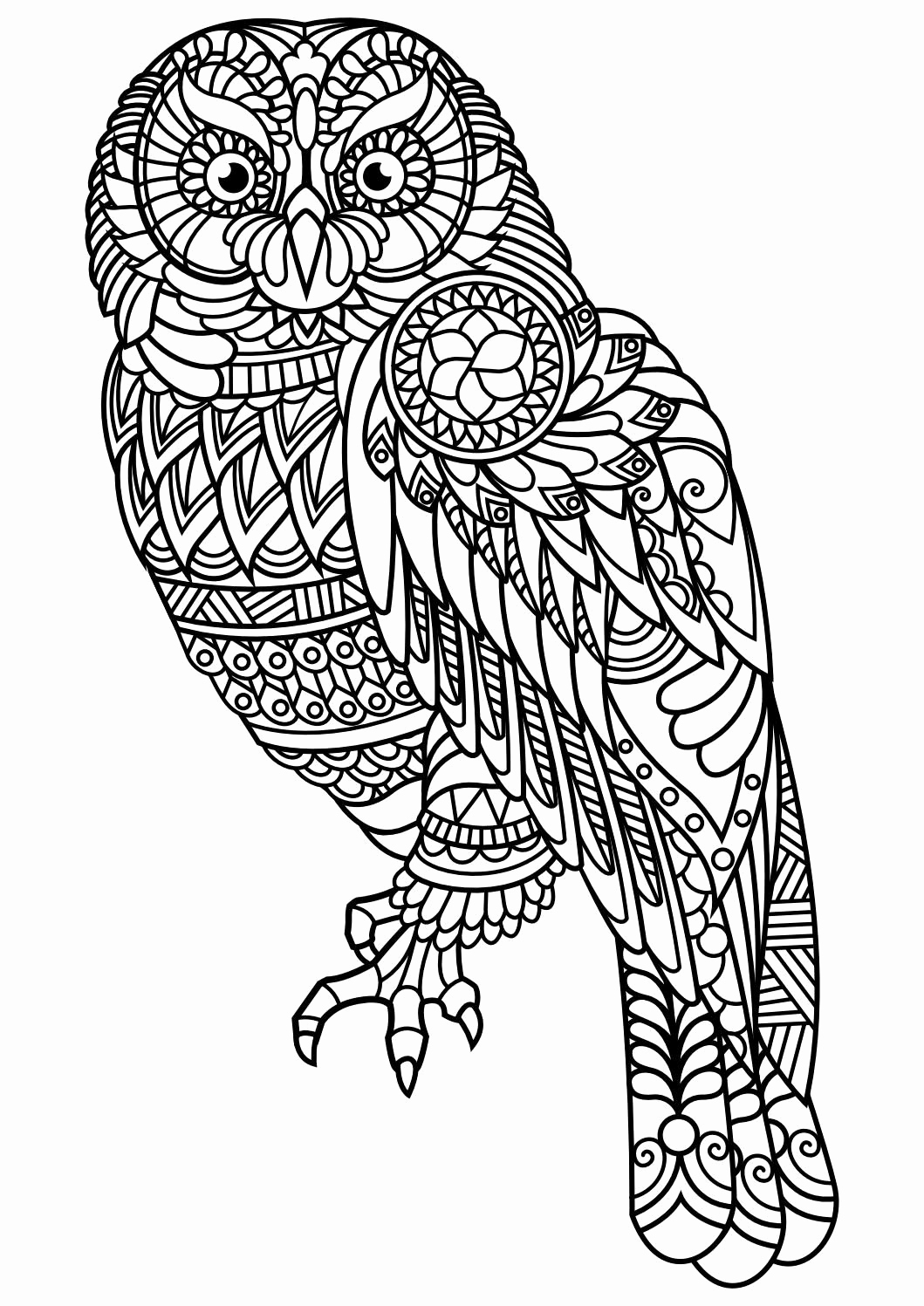 Difficult Animal Coloring Pages at GetColorings.com | Free ...