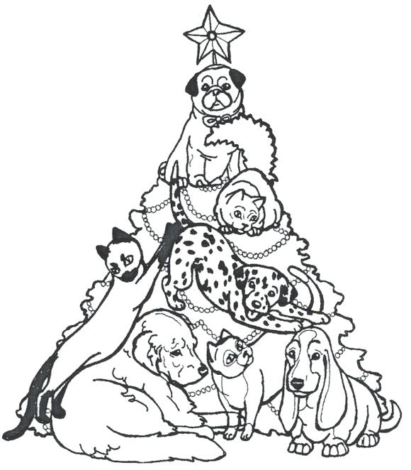 Difficult Christmas Coloring Pages at Free printable
