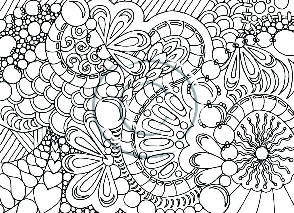 Difficult Christmas Coloring Pages For Adults at