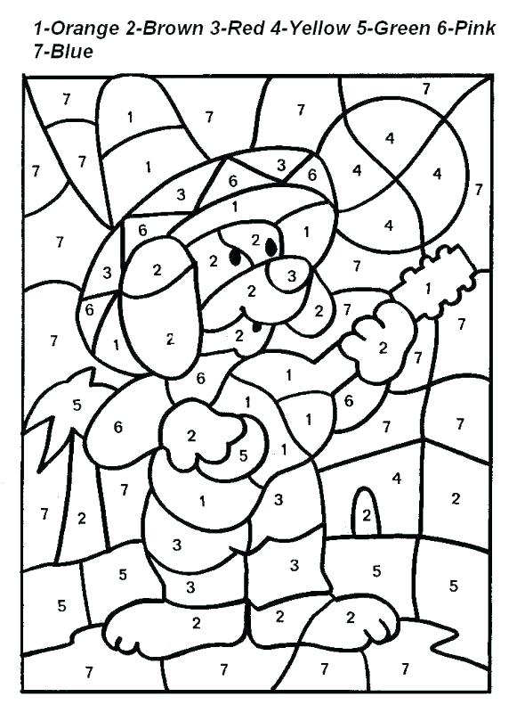 Difficult Color By Number Coloring Pages For Adults at GetColorings.com