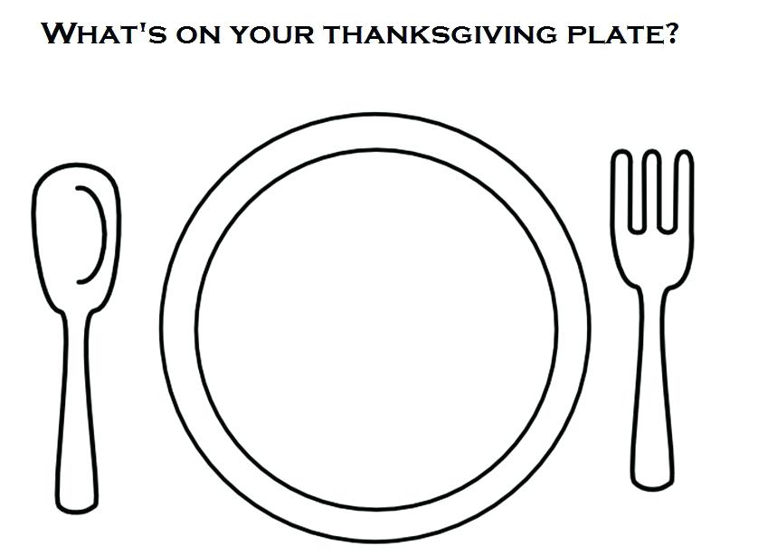 Plate Coloring Page at Free printable colorings