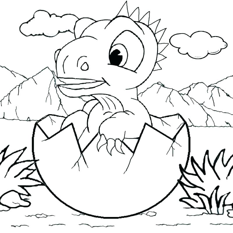 Dinosaur Coloring Pages Pdf At GetColorings Free Printable 