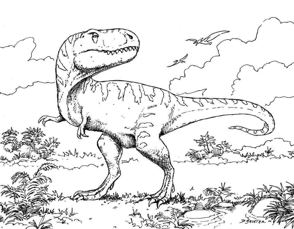 Dinosaur Coloring Pages Pdf at GetColorings.com   Free printable ...