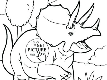 Dinosaur Coloring Pages Triceratops at GetColorings.com | Free