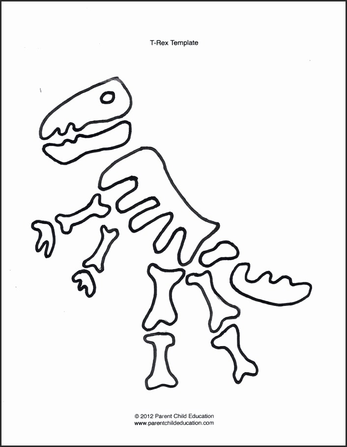 Dinosaur Fossil Coloring Pages At GetColorings Free Printable 