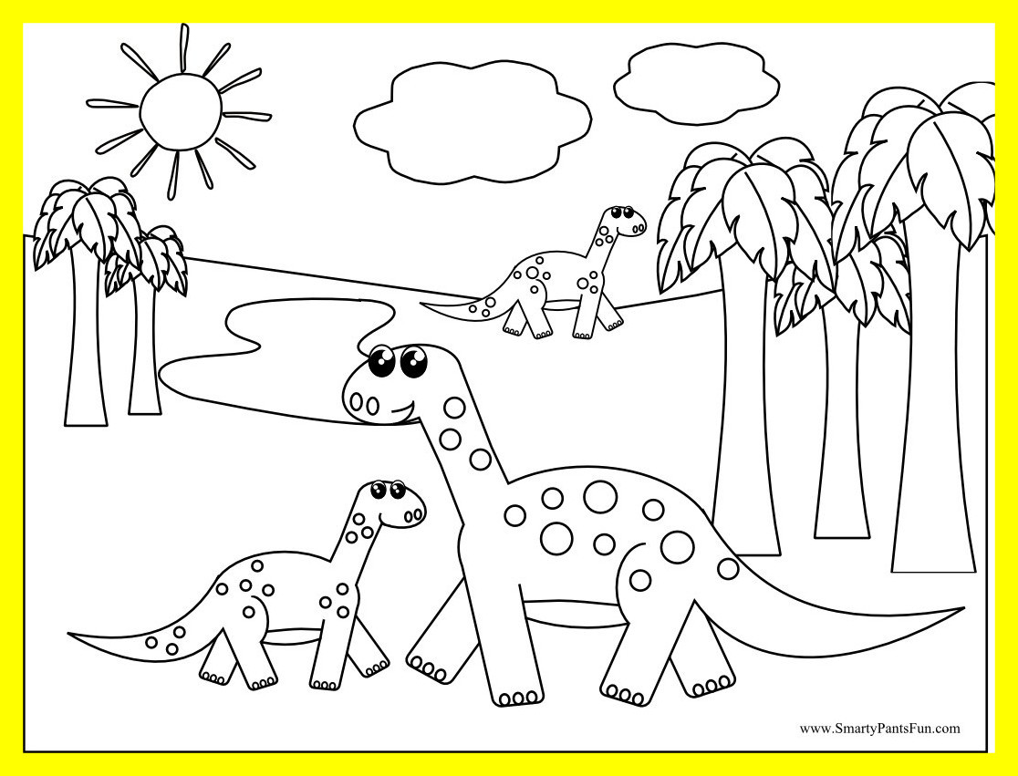 Dinosaur Valentine Coloring Pages at GetColorings.com | Free printable