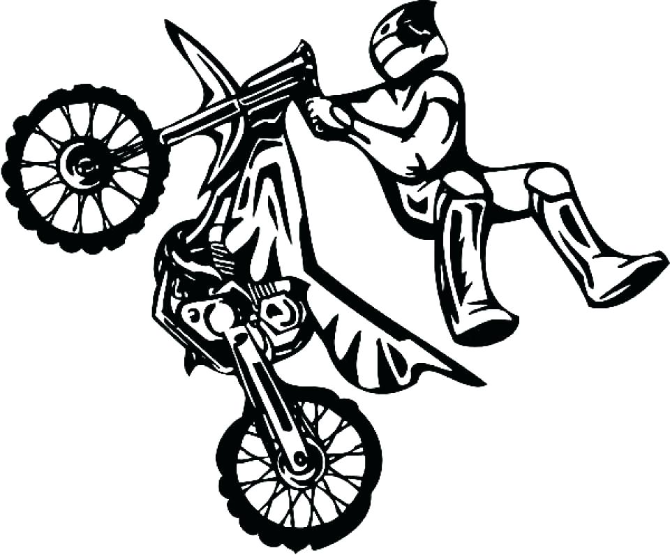 Dirt Bike Coloring Pages At GetColorings Free Printable Colorings 