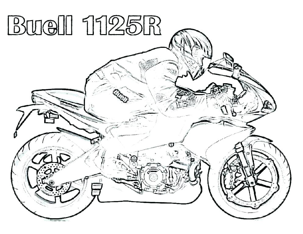 Dirt Bike Coloring Pages at GetColorings.com | Free printable colorings