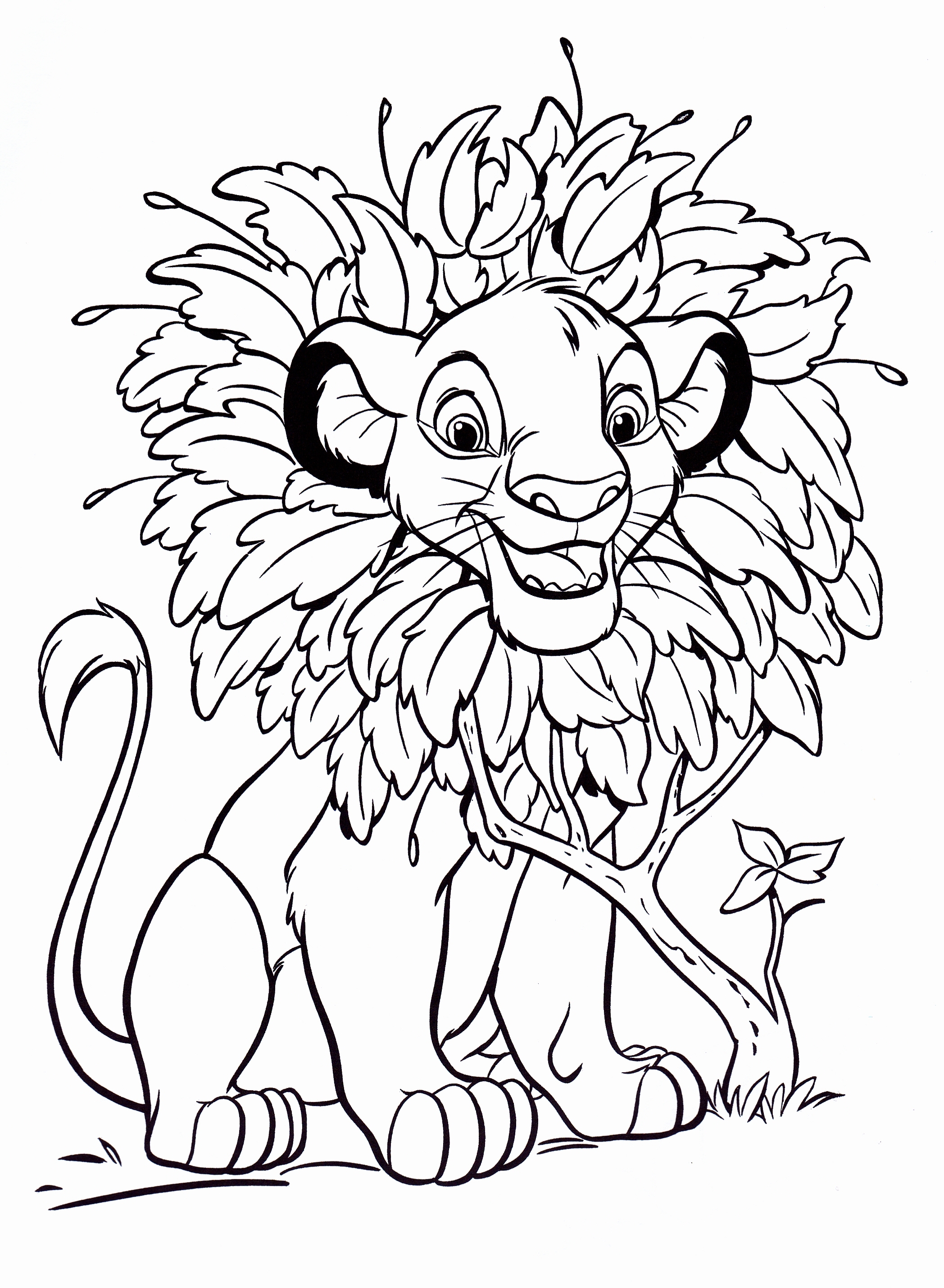 Disney Animal Coloring Pages at GetColorings.com | Free printable