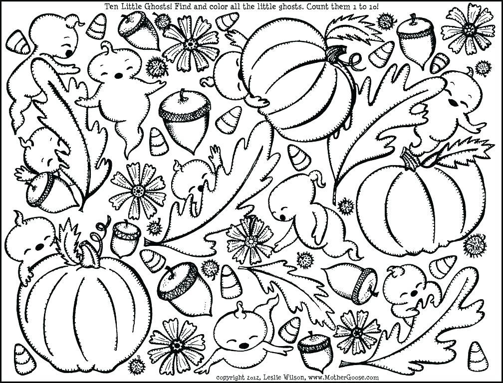 Disney Autumn Coloring Pages at Free printable