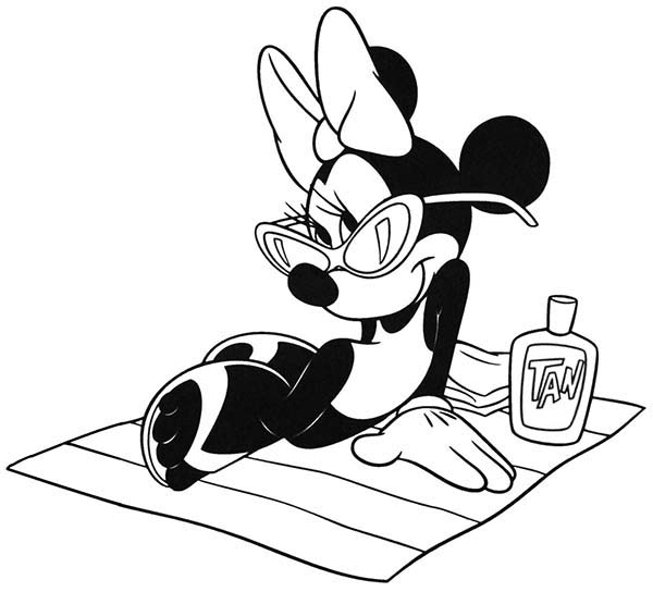 Disney Beach Coloring Pages at GetColorings.com | Free printable