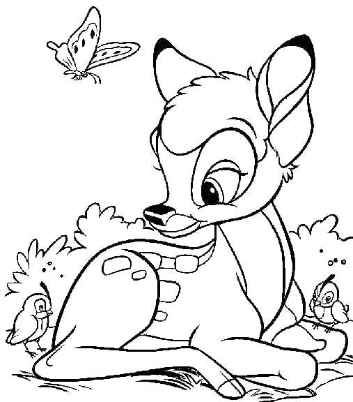 Disney Characters Printable Coloring Pages at Free