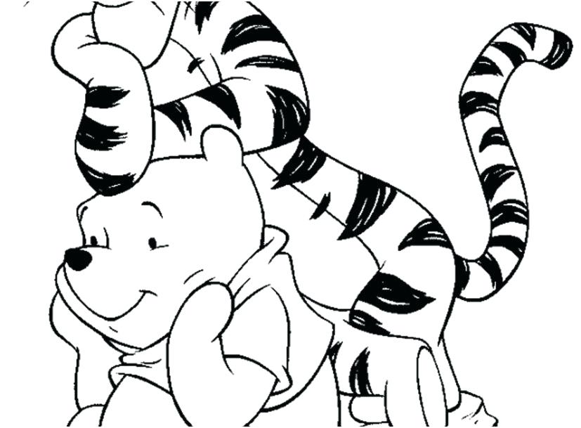 Cute Coloring Pages Com Disney with simple drawing
