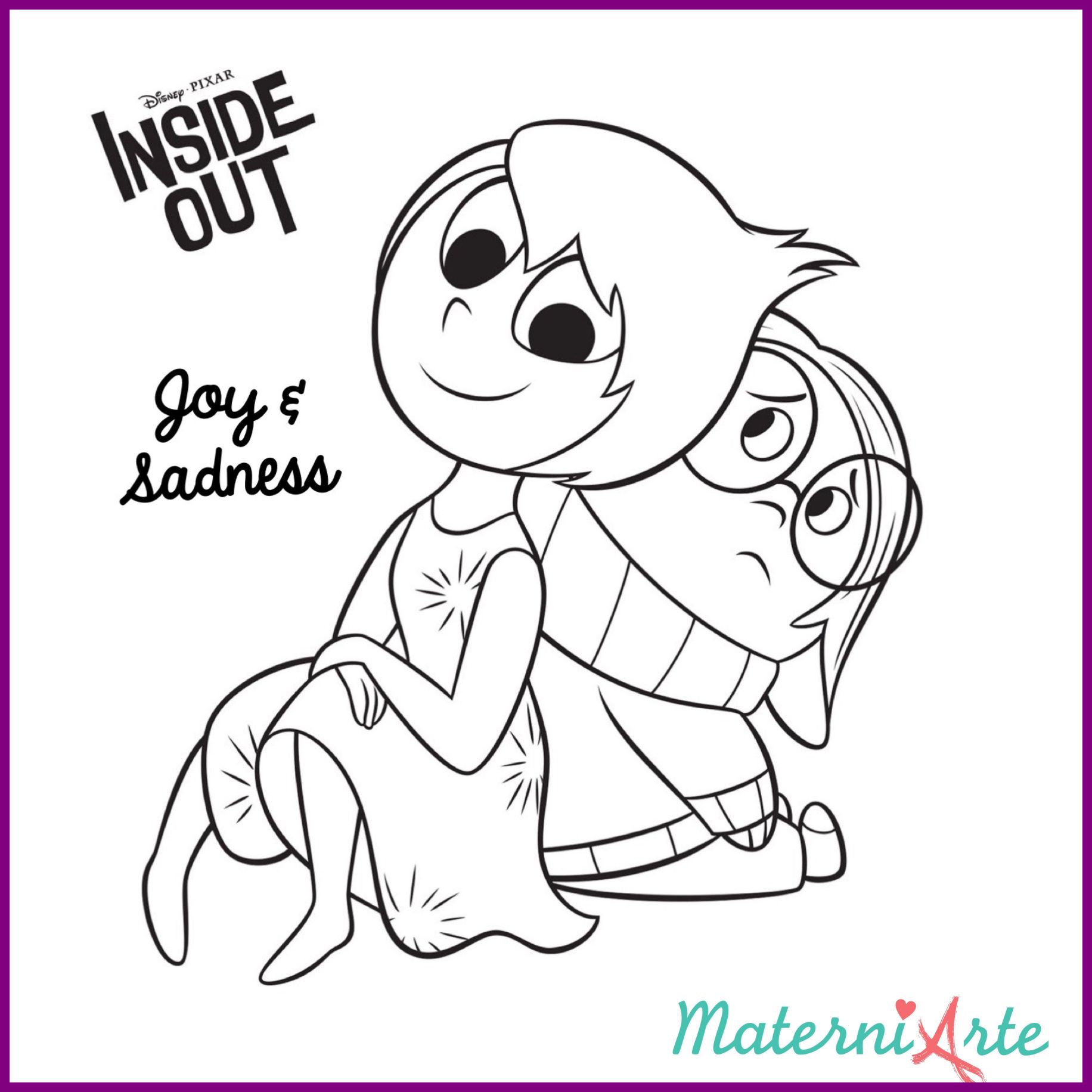 10 Disney Coloring Pages Inside Out: Unleash Your Imagination and Explore the World of Emotions