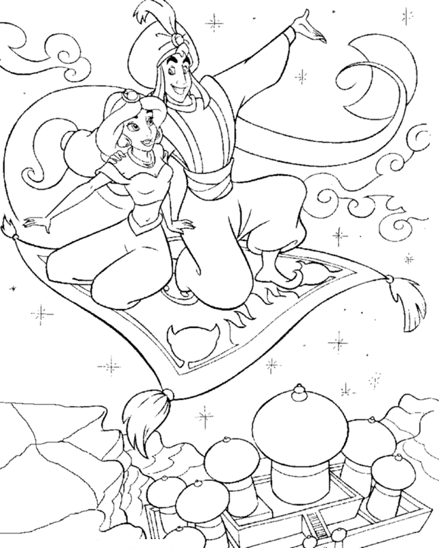 Disney Coloring Pages Jasmine at GetColorings.com | Free ...