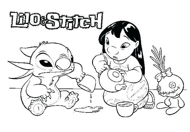 Disney Coloring Pages Lilo And Stitch At GetColorings Free 