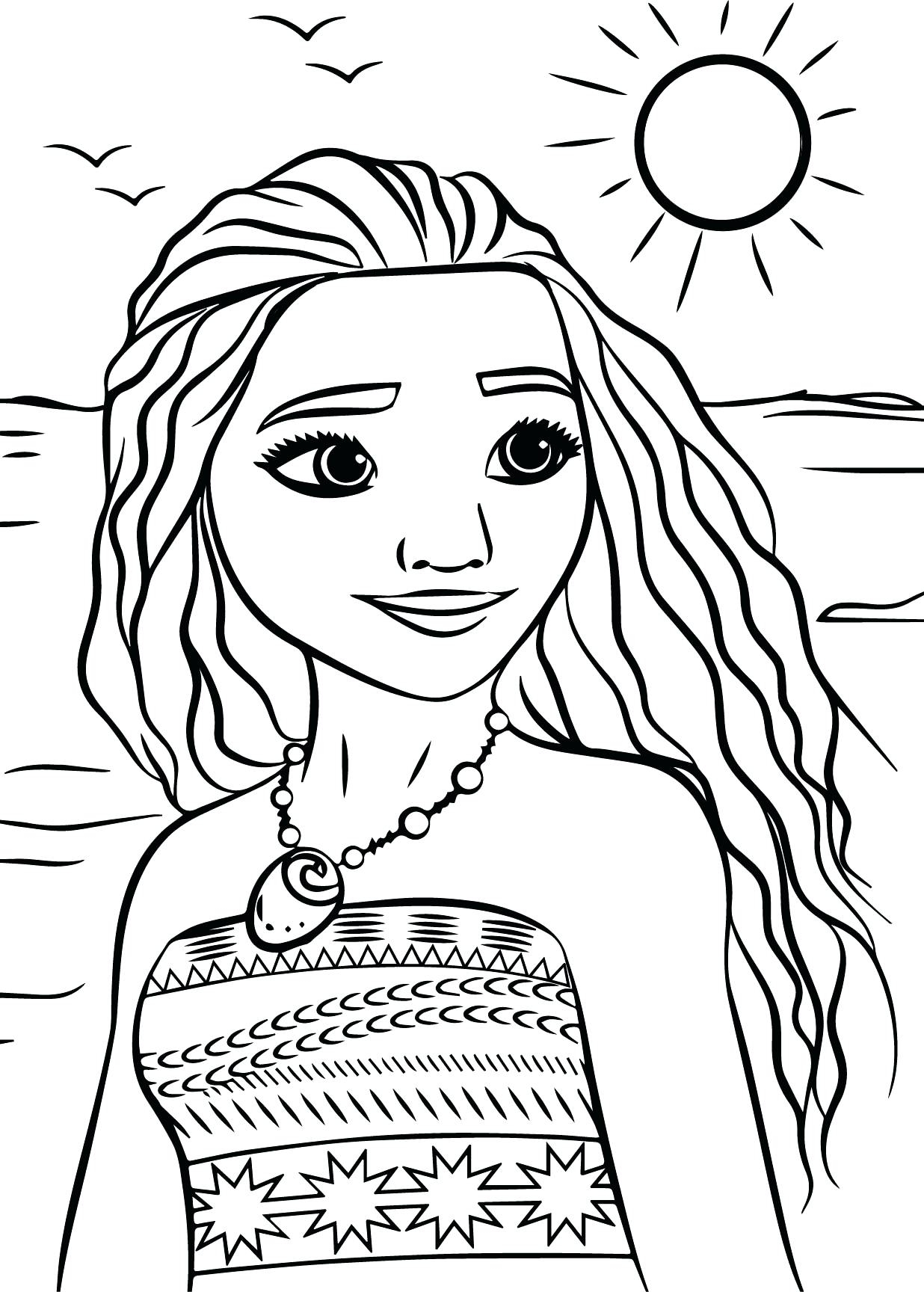 Disney Coloring Pages Moana at GetColorings.com | Free ...
