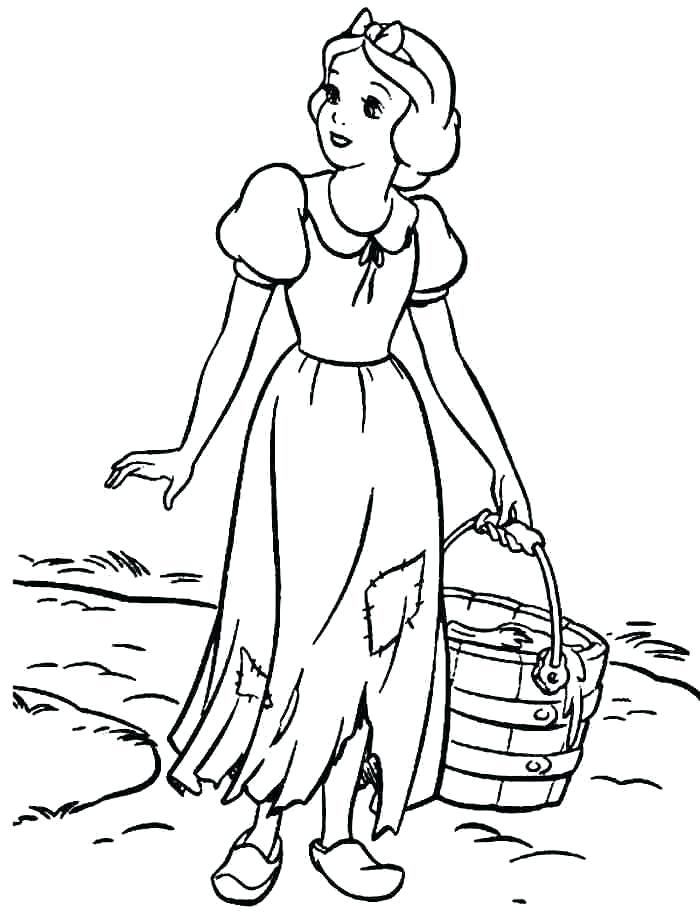 Disney Coloring Pages Snow White At Getcolorings.com | Free Printable