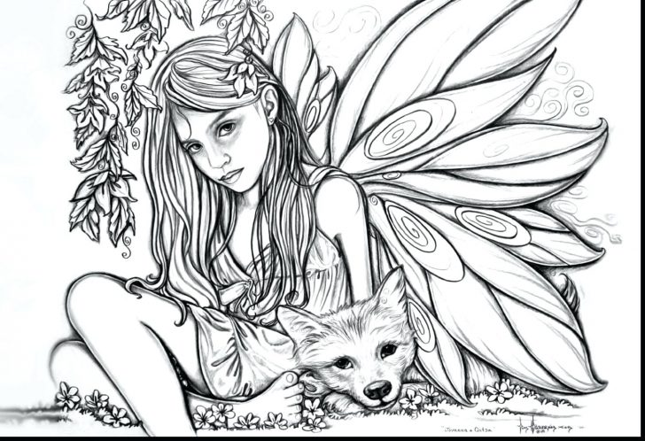 728x498 Tinkerbell And Fawn Silvermist In Disney Fairies Coloring Page