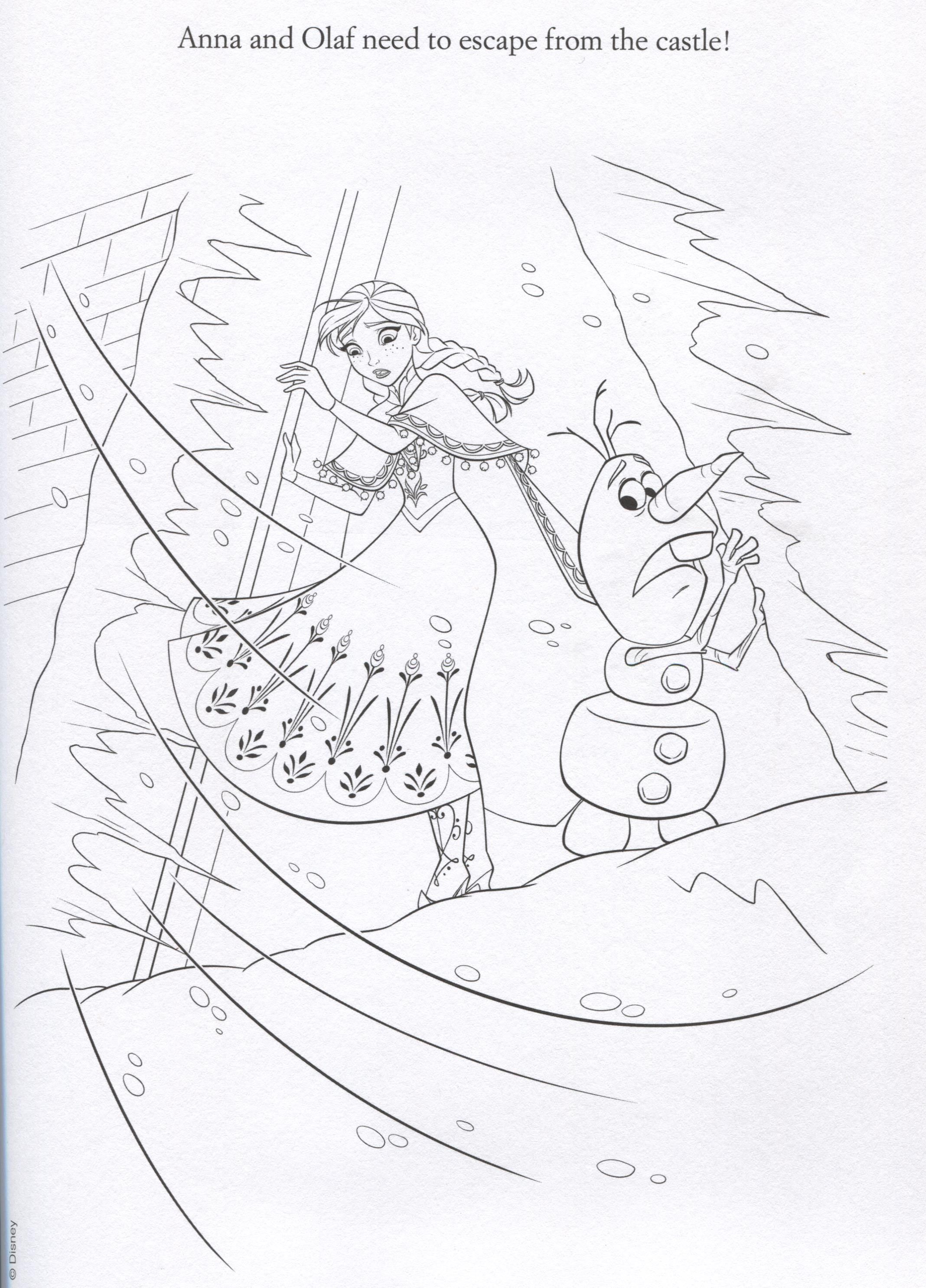 2136x2971 Disney Frozen Coloring Sheets Official Illustrations