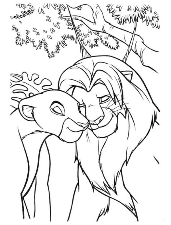 Disney Love Coloring Pages at GetColorings.com  Free printable