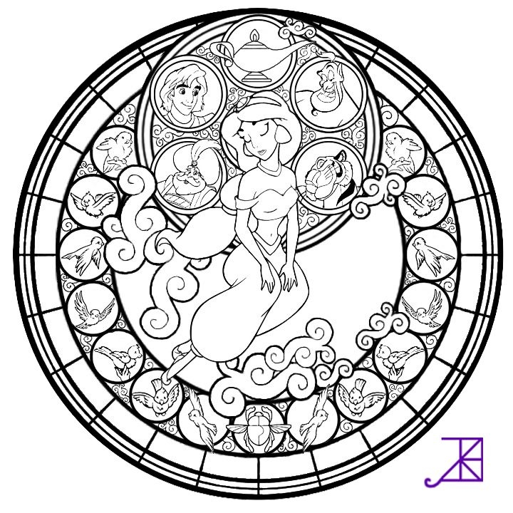 Disney Mandala Coloring Pages at GetColorings.com  Free printable