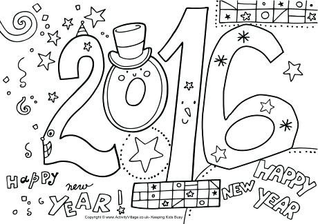 Disney New Years Coloring Pages at GetColorings.com | Free printable