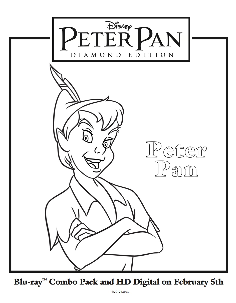 10 Disney Coloring Pages Peter Pan: A Journey into Neverland's Enchanting World