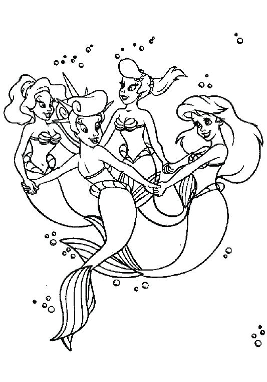 disney princess ariel and eric coloring pages at getcolorings com