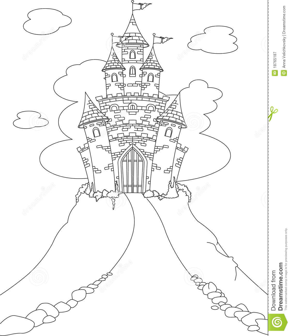 Disney Princess Castle Coloring Pages at GetColorings.com | Free